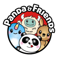 panda and friends brand logo