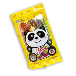 ABC Panda Jelly Straws - Assorted (Bag)