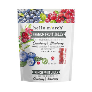 French Fruit Jelly - Cranberry & Blueberry