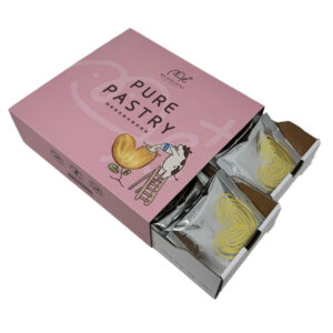 box of palmier pastry cookies