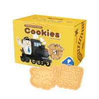 【Thomas Watson & Co】 ビスケットボックス / クッキージャー Transportation Cookies - Mini Box - Sunny Maid Corporation