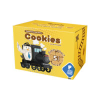 【Thomas Watson & Co】 ビスケットボックス / クッキージャー Transportation Cookies - Mini Box - Sunny Maid Corporation